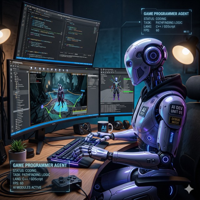Game developer agent